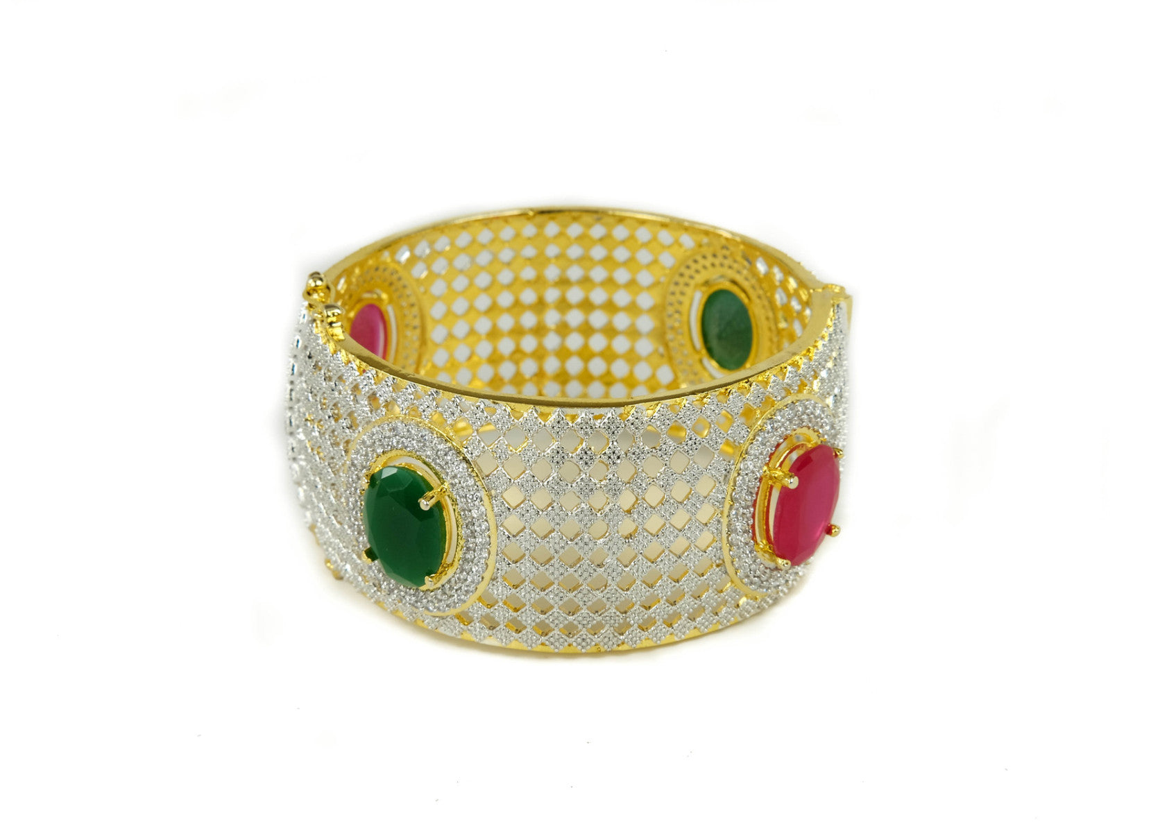 American Diamond Openable Bracelet