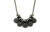 Metal Balls with Pearls Pendant