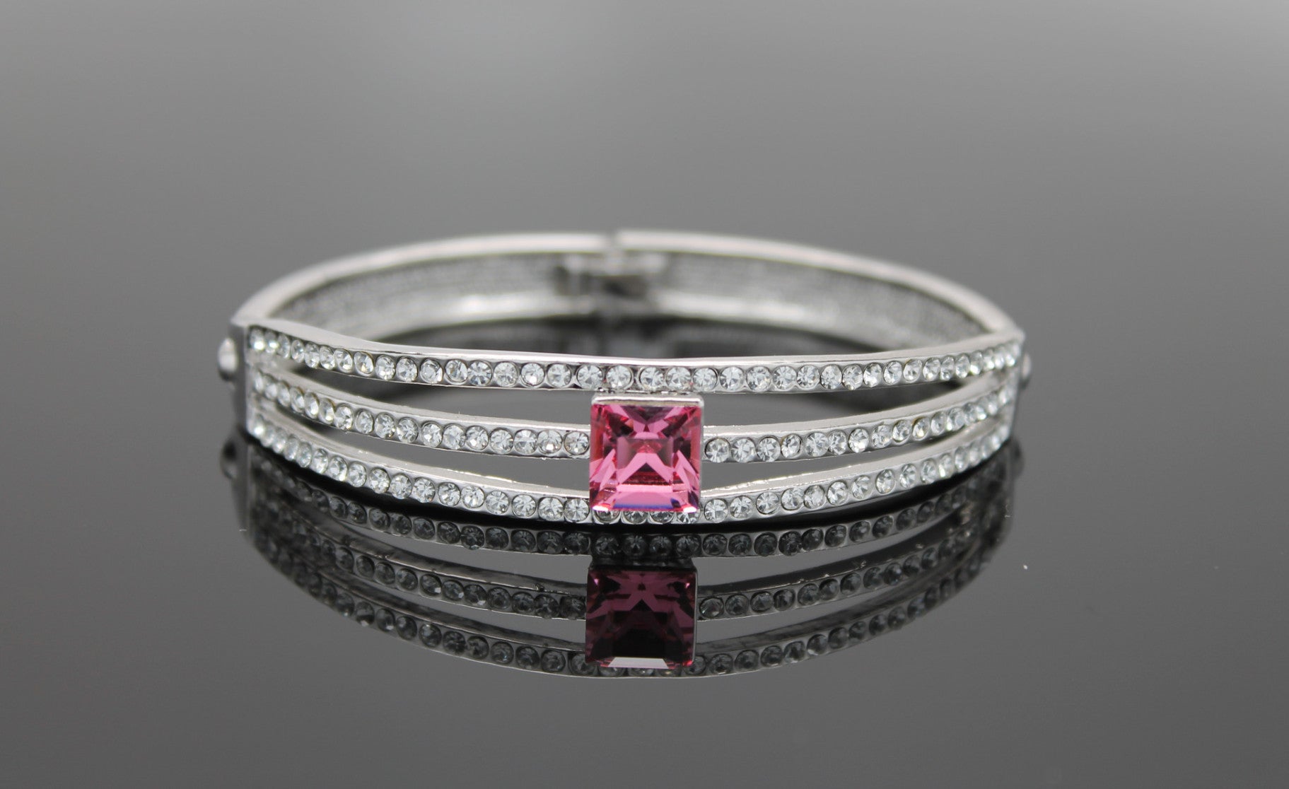 Pink Crystal Bracelet